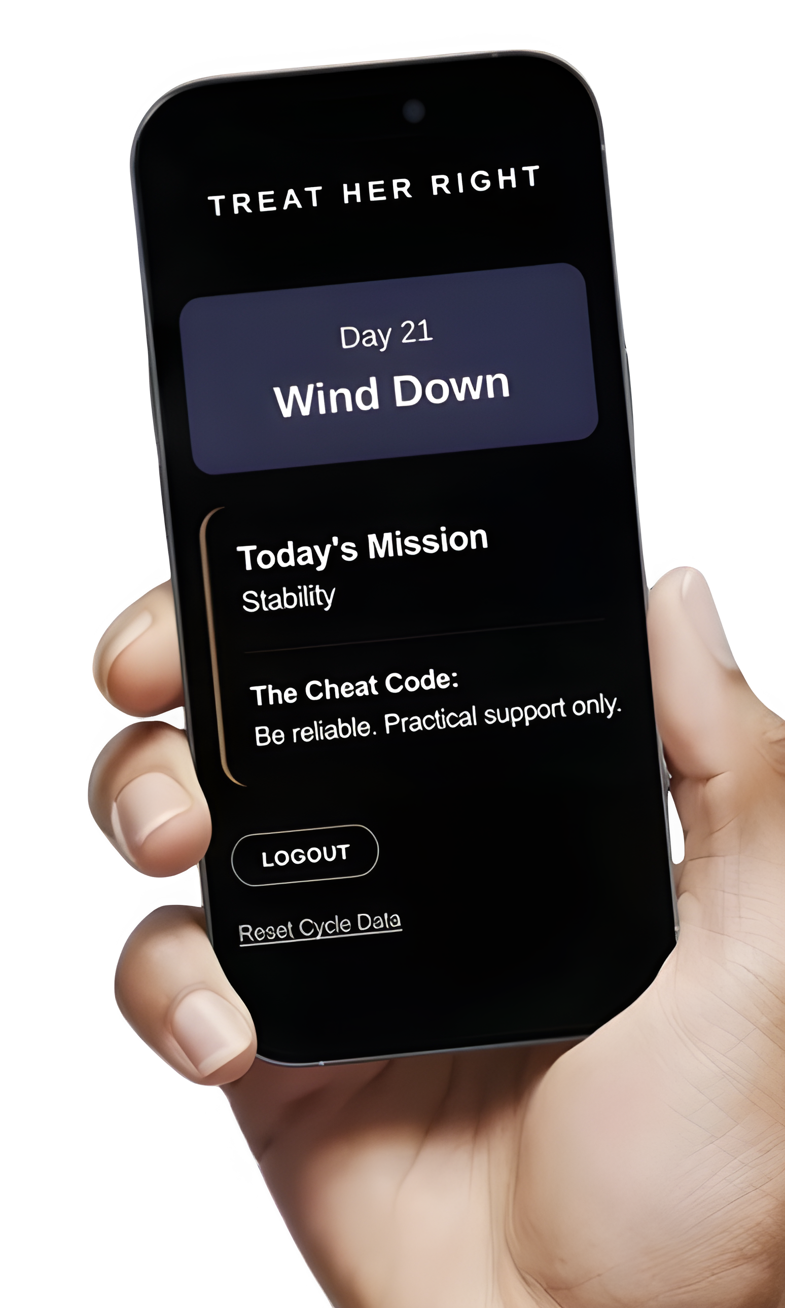 Today's Mission App Mockup
